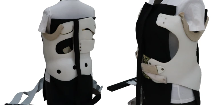 Orthopedic Corset pressure sensor